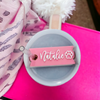 Barbie Pink Name Tag for Stanley Cup