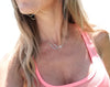 Cross and Fish Hook Necklace