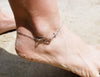Cross and Hook Anklet