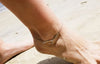 Cross and Hook Anklet