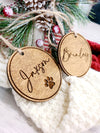 Engraved Circle Tags