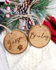 Engraved Circle Tags