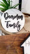 Custom Family Name
