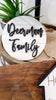 Custom Family Name