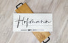 Last Name Sign