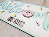 Donut Welcome Sign