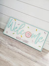 Donut Welcome Sign