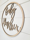 Custom Baby Name Sign