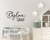 Crib Nursery Sign