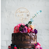 Happily Ever After Cake Topper