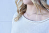 Sterling Silver Tiny Hook Necklace