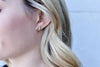 Gold Fish Hook Earrings
