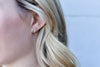 Gold Fish Hook Earrings