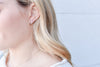 Gold Fish Hook Earrings