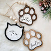 Cat and Dog Stocking Tags