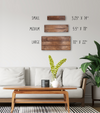 Elegant Last Name Sign