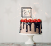 Twenty One Cake Topper
