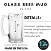Monogrammed Glass