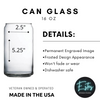 Monogrammed Glass