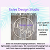 Custom Baby Name Sign