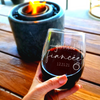 Fiancee Wine Glass