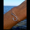 Sterling Silver Hook Bracelet