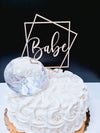 Babe Cake Topper
