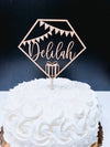 Birthday Banner Cake Topper