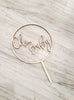 Oh Baby Cake Topper
