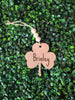 St. Patrick's Day Clover Tags