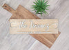 Elegant Last Name Sign