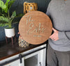 Round Wedding Guest Signature Sign