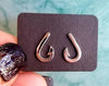 Gold Fish Hook Earrings