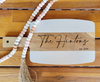 Marble and Acacia Wood Board