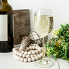 Monogrammed Glass